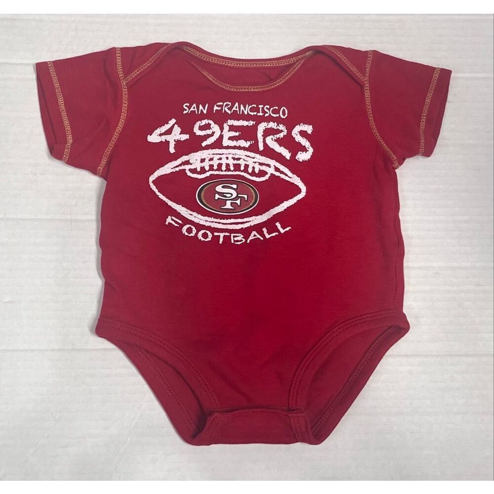 NFL Team Apparel San Francisco Forty-Niners Bodysuit Size 12 Months